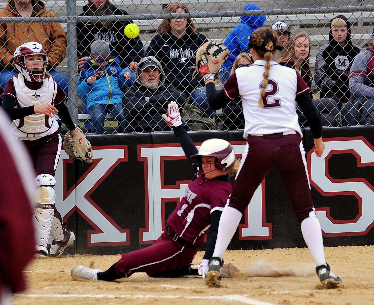 Moline vs Rockridge softball